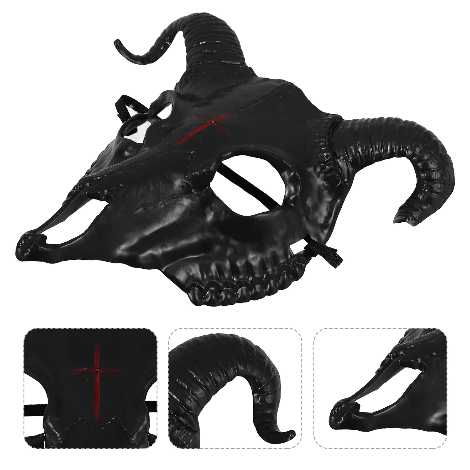 Skull Mask Costume Cosplay Sheep Halloween Goat Masquerade Accessories Masks Black Animal Woman
Skull Mask Costume Cosplay Sheep Halloween Goat Masquerade Accessories Masks Black Animal Woman