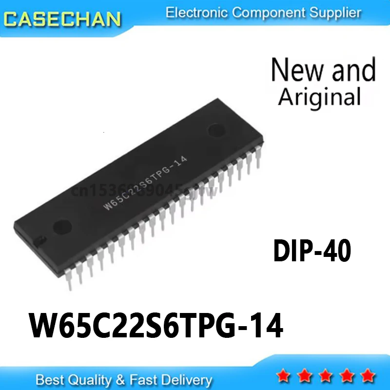 1PCS/LOT New original W65C22S6TPG-14 W65C22S6TPG W65C22 DIP-40 IC
1PCS/LOT New original W65C22S6TPG-14 W65C22S6TPG W65C22 DIP-40 IC