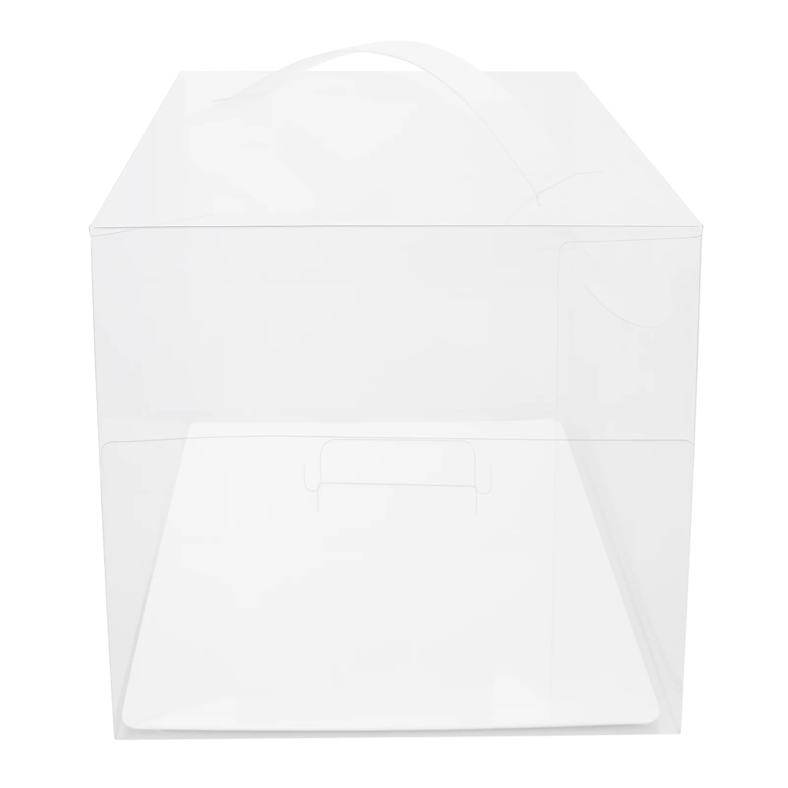 50Pcs Clear Party Cake Boxes with Handles, 5.5" Dessert Gift Packaging Container for Birthday Wedding Christmas Cookies
50Pcs Clear Party Cake Boxes with Handles, 5.5" Dessert Gift Packaging Container for Birthday Wedding Christmas Cookies