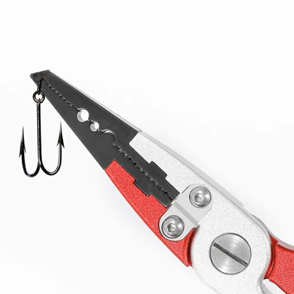 Aluminum Alloy Fish Pliers Anti-slip Line Cutter Split Ring Pliers Hook Remover Ergonomics Handle Luya Pliers Angling Equipment
Aluminum Alloy Fish Pliers Anti-slip Line Cutter Split Ring Pliers Hook Remover Ergonomics Handle Luya Pliers Angling Equipment