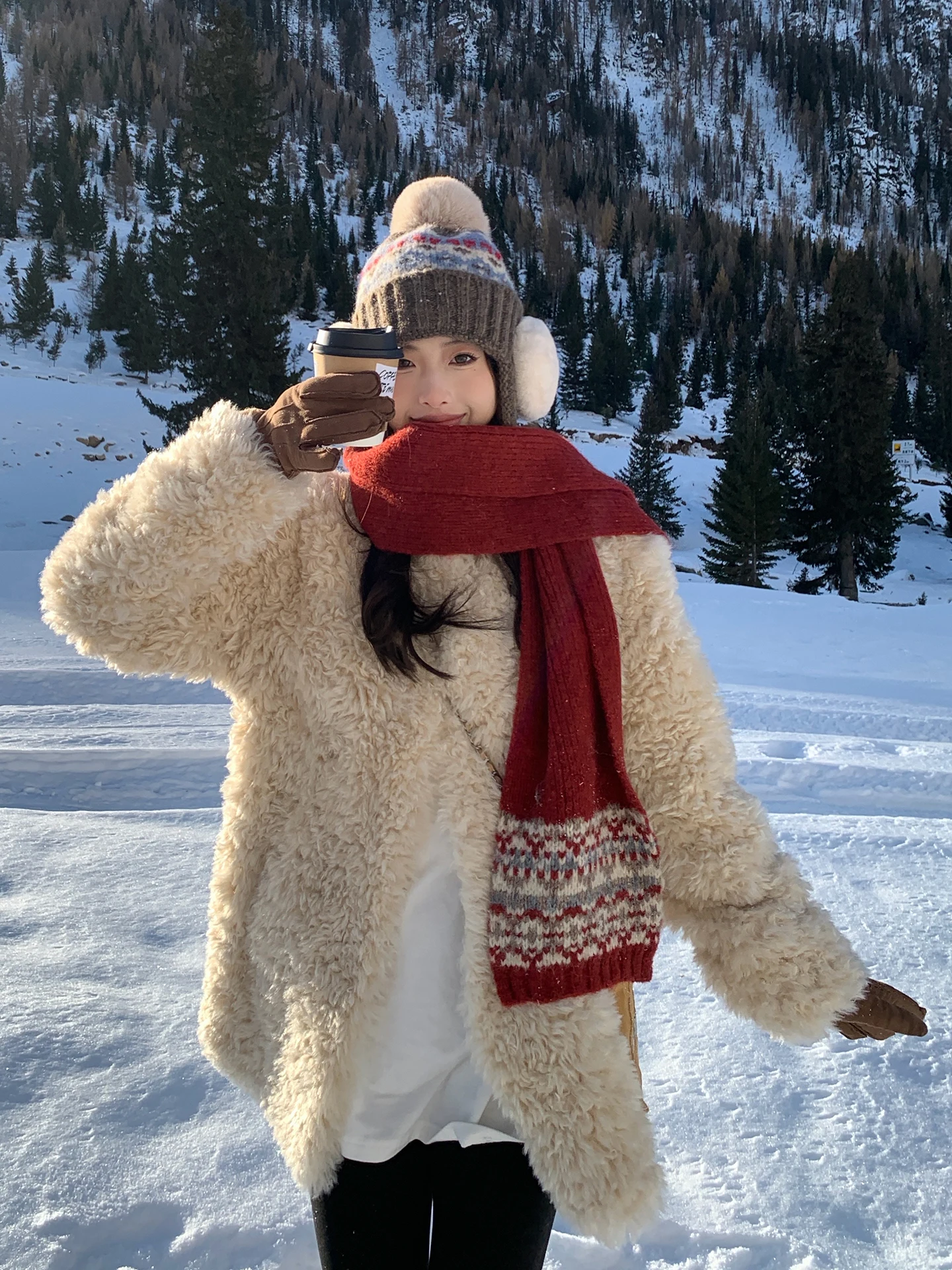 EKOOL Women's Long Jaet Stand Collar Loose Fit Winter Coat Eco-Friendly Fur Soft Plu Korean Sle Polyester Fiber
EKOOL Women's Long Jaet Stand Collar Loose Fit Winter Coat Eco-Friendly Fur Soft Plu Korean Sle Polyester Fiber