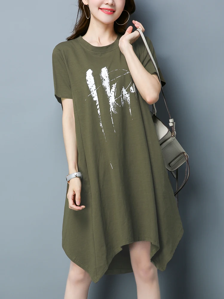Irregular Dress 2025 New Vintage Print Fashion One Pieces Dress Leisure Short Sleeves Dresses For Women
Irregular Dress 2025 New Vintage Print Fashion One Pieces Dress Leisure Short Sleeves Dresses For Women