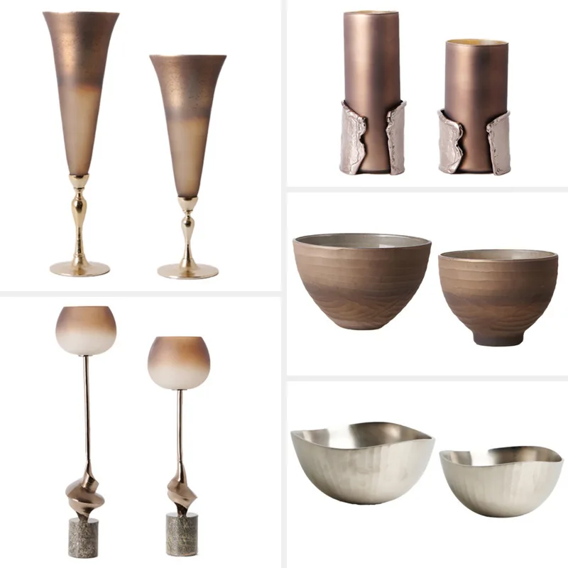 High-grade light luxury aluminum base, champagne-colored tall flower device, water ripple engraved glass bowl, home art decorati
High-grade light luxury aluminum base, champagne-colored tall flower device, water ripple engraved glass bowl, home art decorati