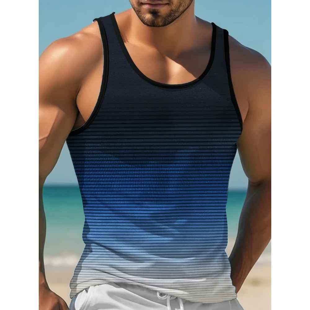 Hawaiian Tank Tops Coconut Tree 3D Print Summer Men's Oversized Fitness Gym Vest Streetwear Beach Sleeveless Tops Man Clothing
Hawaiian Tank Tops Coconut Tree 3D Print Summer Men's Oversized Fitness Gym Vest Streetwear Beach Sleeveless Tops Man Clothing