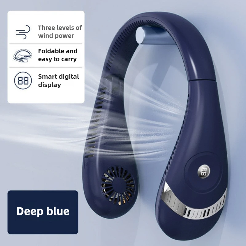 5000 мАч портативный подвесной вентилятор на шею складной летний вентилятор с воздушным охлаждением USB перезаряжаемый безлопастной бесшумный вентилятор с цифровым дисплеем для спорта
5000 мАч портативный подвесной вентилятор на шею складной летний вентилятор с воздушным охлаждением USB перезаряжаемый безлопастной бесшумный вентилятор с цифровым дисплеем для спорта