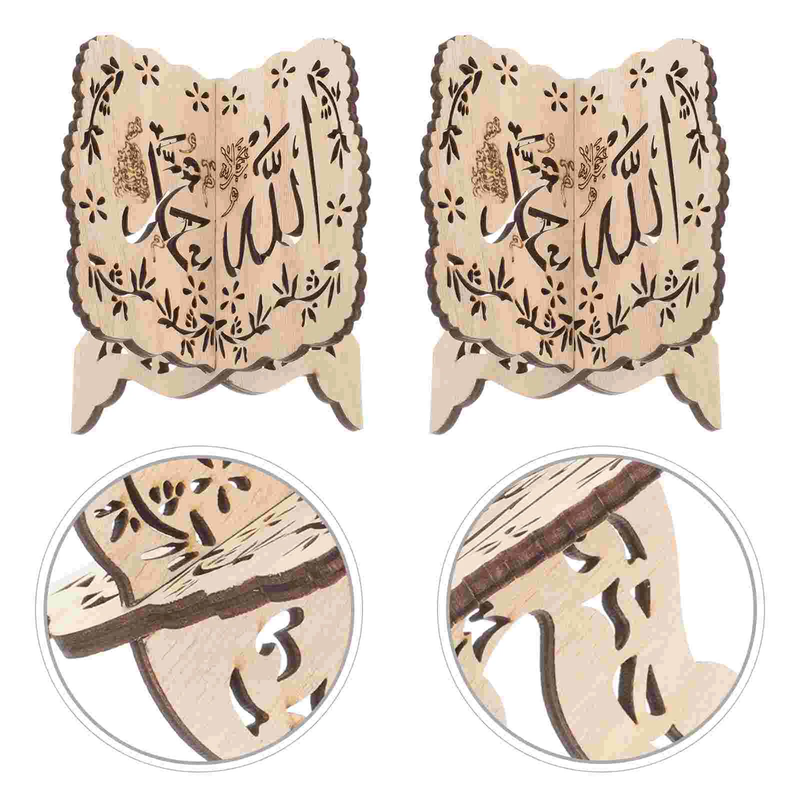 2 Pcs Bible Bookshelf While Married Stand Reading Bracket Bookmark Display Wooden Stands Holder Recipe Student Quran
2 Pcs Bible Bookshelf While Married Stand Reading Bracket Bookmark Display Wooden Stands Holder Recipe Student Quran