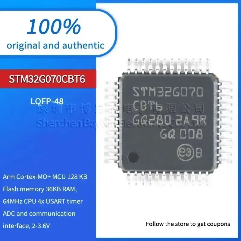 1PCS NEW TM32G070CBT6 Standard quality
1PCS NEW TM32G070CBT6 Standard quality