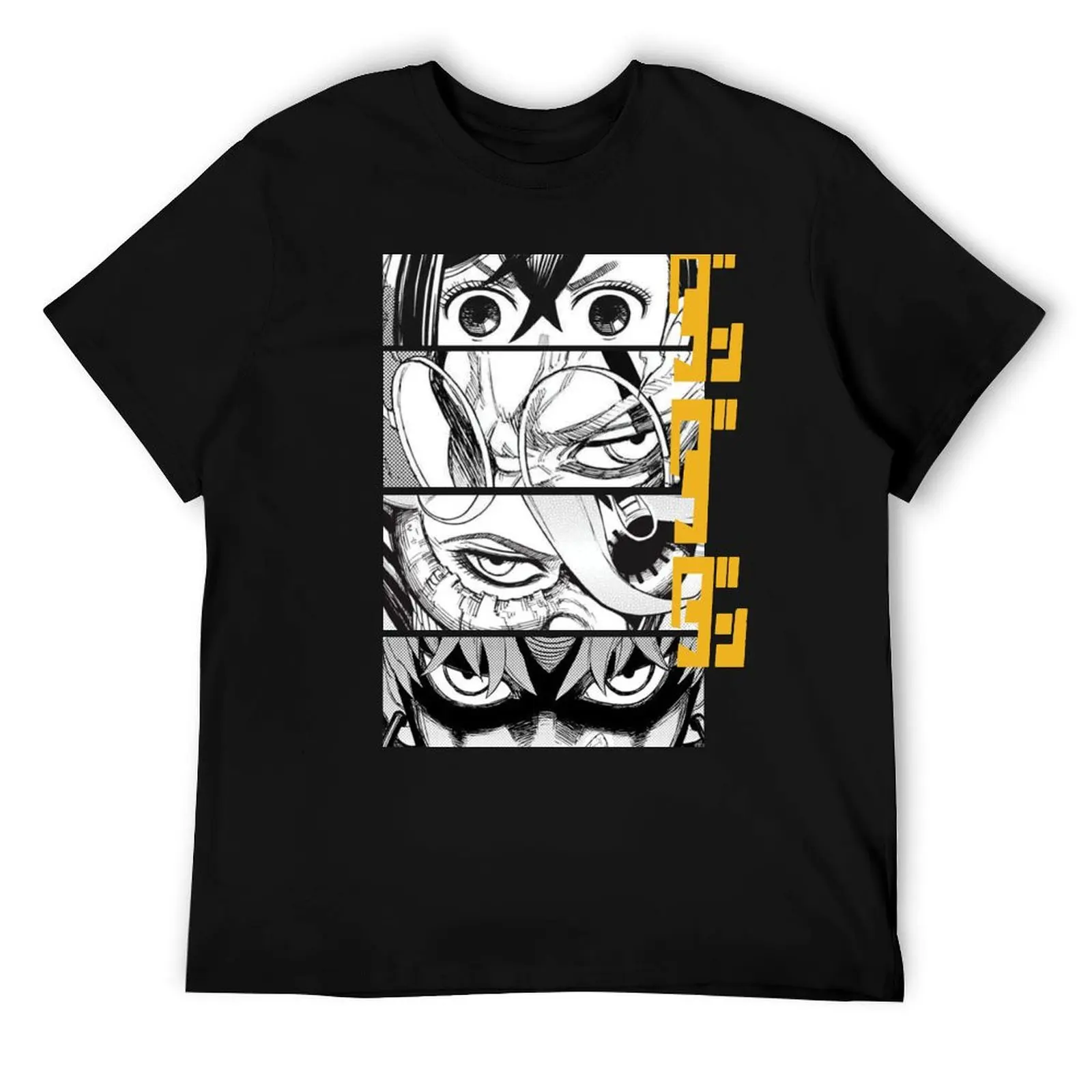 Dandadan Anime Eyes w/ Kaji T-Shirt t shirt man plain t shirt man casual man t shirt heavy cotton T-Shirt
Dandadan Anime Eyes w/ Kaji T-Shirt t shirt man plain t shirt man casual man t shirt heavy cotton T-Shirt