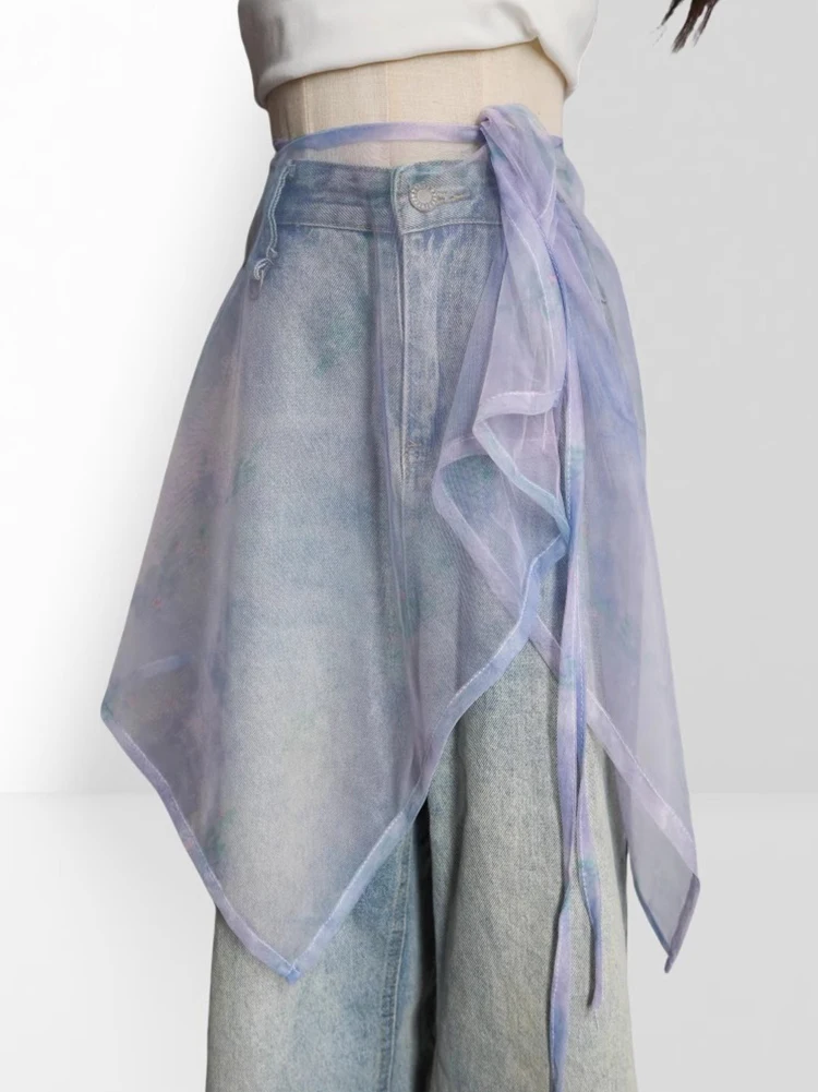 2026 New Uneven One-Piece Belted Skirt Curtain Women's Layered Mesh Half Skirt Cover up Korean Style Straight Tube Silk Top
2026 New Uneven One-Piece Belted Skirt Curtain Women's Layered Mesh Half Skirt Cover up Korean Style Straight Tube Silk Top