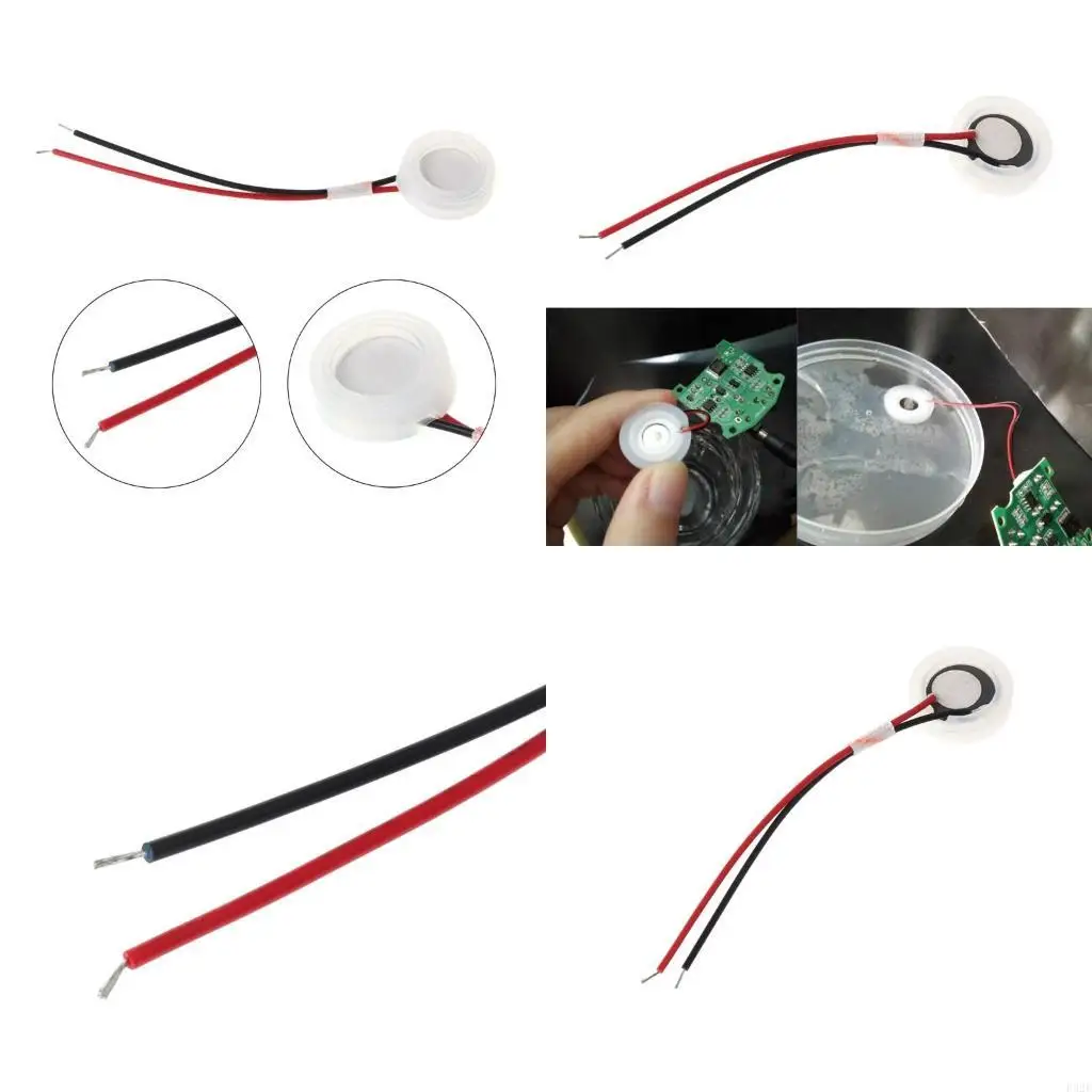 F92F D16mm 1.7MHZ Ultrasonic Mist Maker Atomizing Transducer Ceramic Humidifier
F92F D16mm 1.7MHZ Ultrasonic Mist Maker Atomizing Transducer Ceramic Humidifier