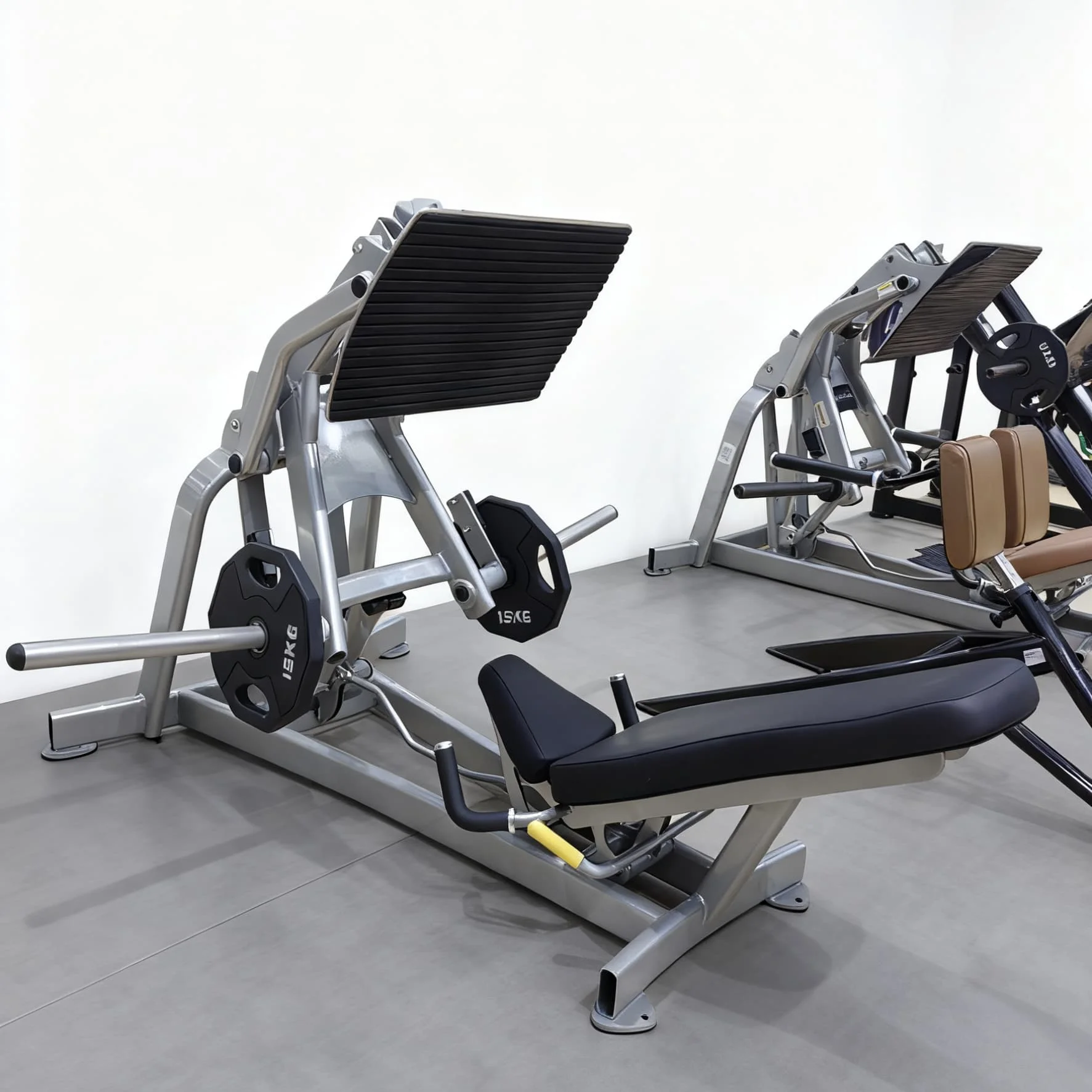New Design Fitness Equipment Trainer Plate Loaded Function Leg Muscle Exercise Deep Squat Machine 45 Degree Leg Press for Gym
New Design Fitness Equipment Trainer Plate Loaded Function Leg Muscle Exercise Deep Squat Machine 45 Degree Leg Press for Gym