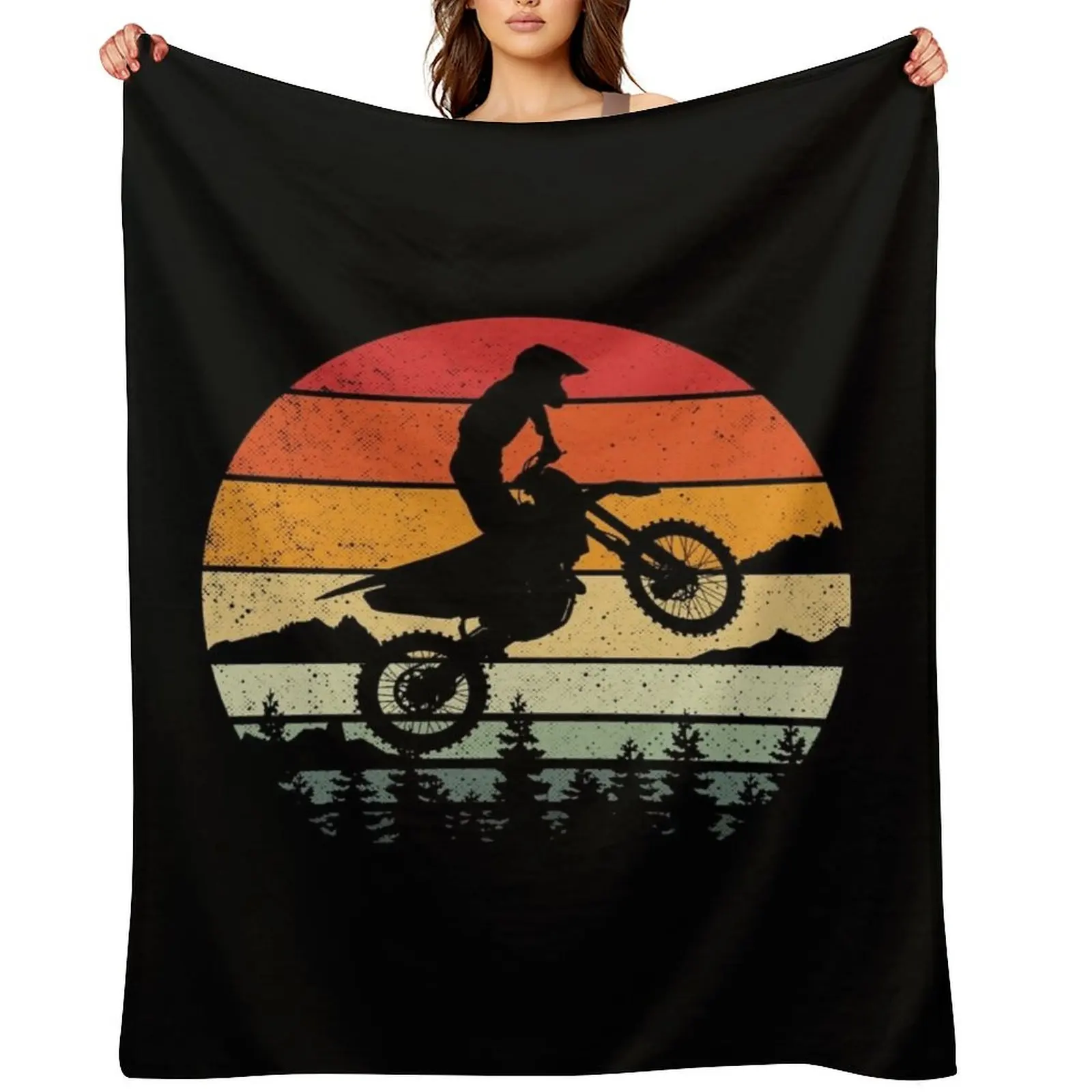Braaap Dirt Bike Motorcross Vintage Retro Style Funny Throw Blanket Moving Thermals For Travel Bed Fashionable Kid'S Blankets 
Braaap Dirt Bike Motorcross Vintage Retro Style Funny Throw Blanket Moving Thermals For Travel Bed Fashionable Kid'S Blankets