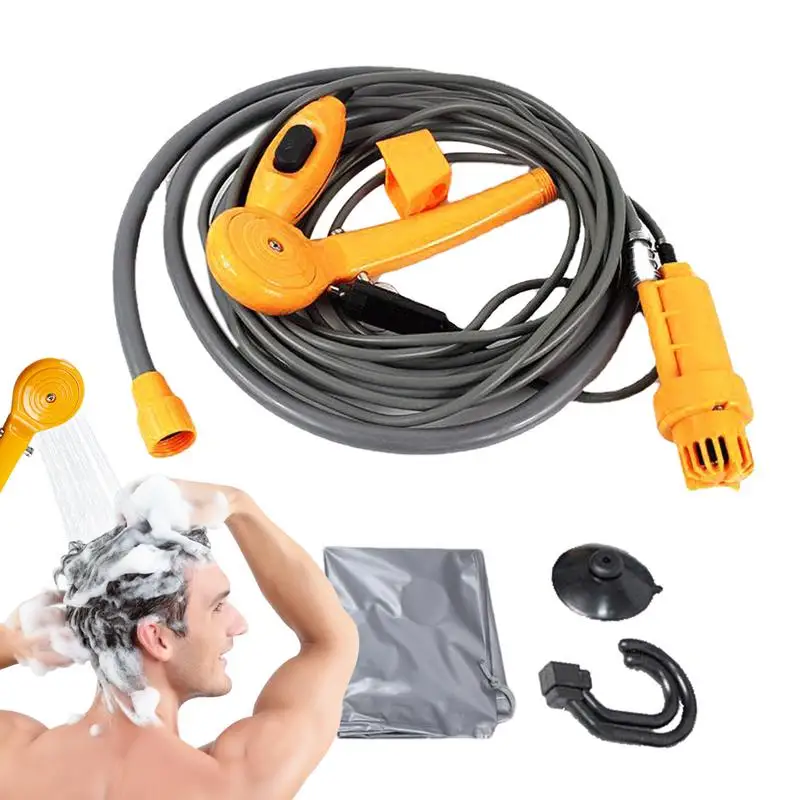 Portable Shower Outside Showerhead Pump Plug And Play Portable Shower Head For Camping Beach Swimming Outdoor Traveling Hiking
Portable Shower Outside Showerhead Pump Plug And Play Portable Shower Head For Camping Beach Swimming Outdoor Traveling Hiking