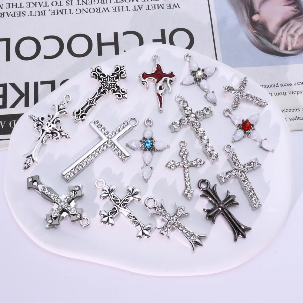 Cross Charm Vintage Zinc Alloy Crosses Pendant Religious Faith Charms Jewelry Findings Making Cruces Bisuteria
Cross Charm Vintage Zinc Alloy Crosses Pendant Religious Faith Charms Jewelry Findings Making Cruces Bisuteria