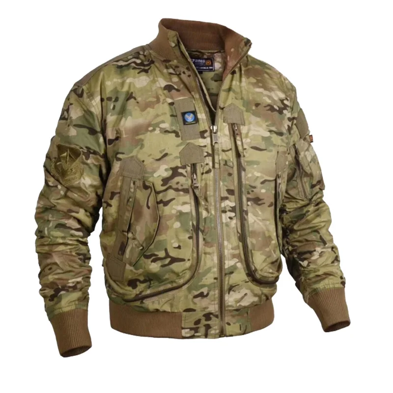 New Bomber Flight Jacket Male Spring Autumn Retro Workwear Coats Classic Motorcycle Jacket Camisas Masculina Plus Size 4XL
New Bomber Flight Jacket Male Spring Autumn Retro Workwear Coats Classic Motorcycle Jacket Camisas Masculina Plus Size 4XL