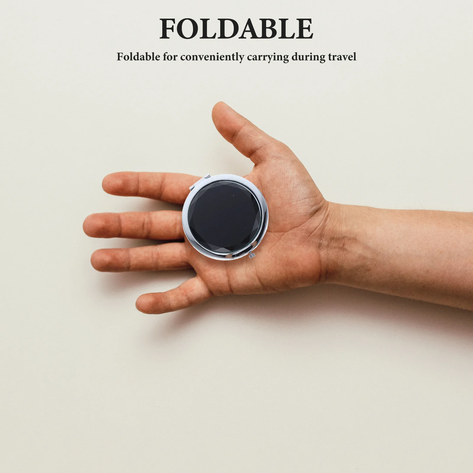 5Pcs Crystal Frame Folding Makeup Mirror Double-Sided Compact Clear Reflective Portable Small Mirror for Purse 
5Pcs Crystal Frame Folding Makeup Mirror Double-Sided Compact Clear Reflective Portable Small Mirror for Purse