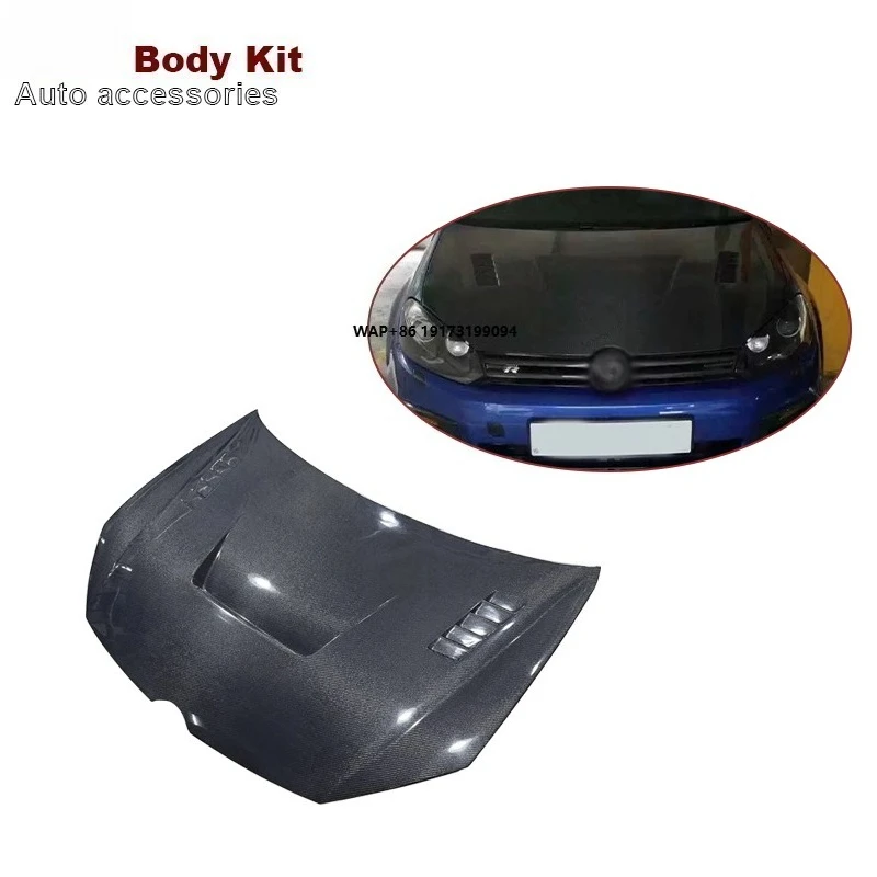 Carbon Fiber Hood for Golf 6 MK6 GTI R20 Upgrade Aerodynamic Engine Cover Bonnet Auto Parts Performance Kit
Carbon Fiber Hood for Golf 6 MK6 GTI R20 Upgrade Aerodynamic Engine Cover Bonnet Auto Parts Performance Kit