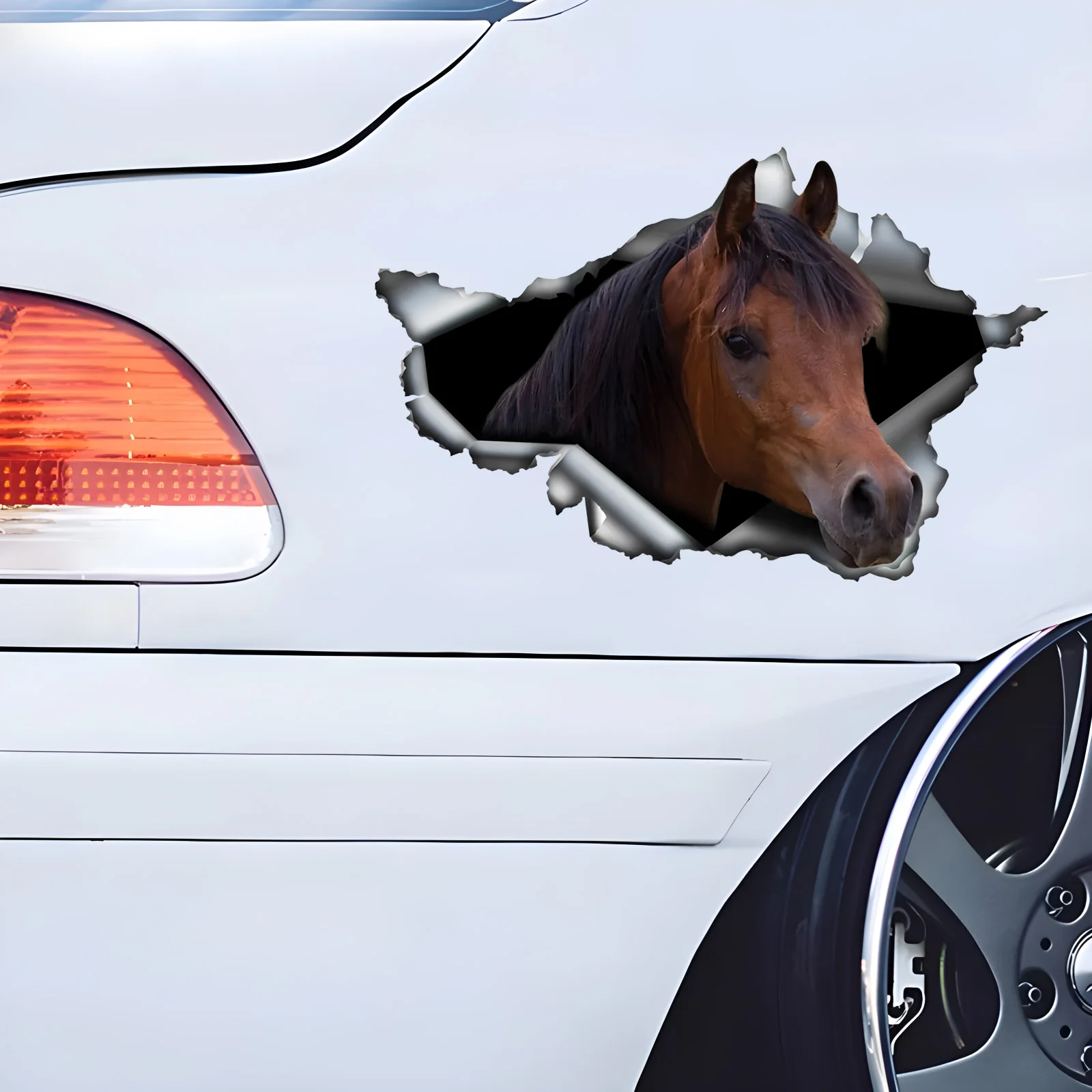 DK402# Chestnut Arabian Horse Sticker Car Animal Stickers, Waterproof Pvc Decals With 3D Effect, Block Scratches and Increase Fu
DK402# Chestnut Arabian Horse Sticker Car Animal Stickers, Waterproof Pvc Decals With 3D Effect, Block Scratches and Increase Fu