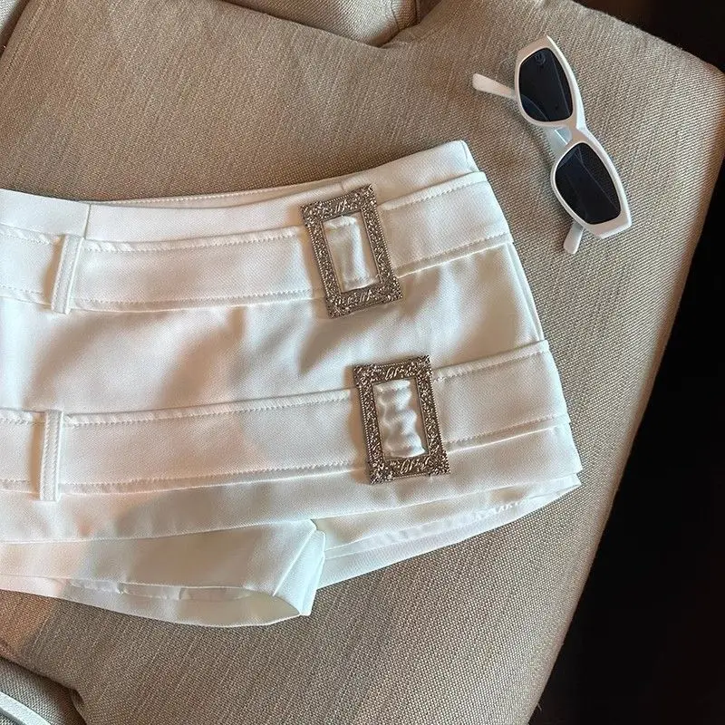 Y2k Spice Girl Юбка с двойным поясом Женская короткая юбка с запахом на бедрах и высокой талией
Y2k Spice Girl Юбка с двойным поясом Женская короткая юбка с запахом на бедрах и высокой талией