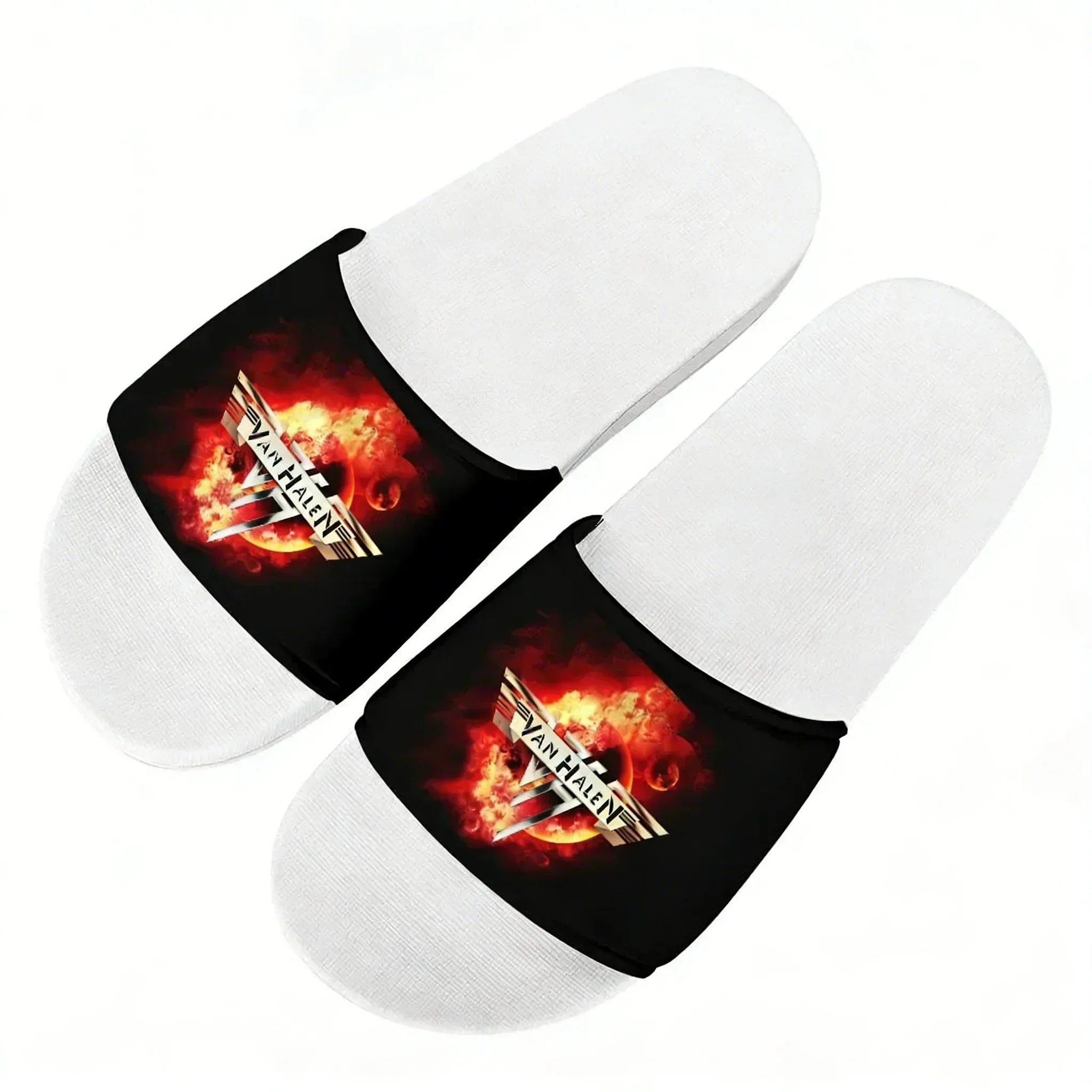 Van Evh 5150 Stripes Halen Slippers Home Water Shoes Men Women Teenagers Beach Pool Sandals Custom Made Fashion Summer Slipper
Van Evh 5150 Stripes Halen Slippers Home Water Shoes Men Women Teenagers Beach Pool Sandals Custom Made Fashion Summer Slipper