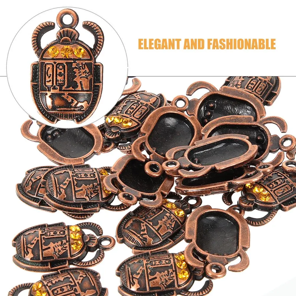 30 Pcs Scarab Beetle Pendant Necklace Charm 26x16mm Ancient Jewelry DIY Crafts Metal Accessories Gift Packaging
30 Pcs Scarab Beetle Pendant Necklace Charm 26x16mm Ancient Jewelry DIY Crafts Metal Accessories Gift Packaging