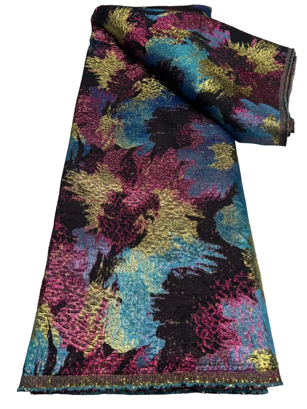 Multicolor African Jacquard Brocade Luxury Fabric Latest Floral Damask Dress Material Nigerian Gilding Lace Brocard Tissu 5 Yard
Multicolor African Jacquard Brocade Luxury Fabric Latest Floral Damask Dress Material Nigerian Gilding Lace Brocard Tissu 5 Yard