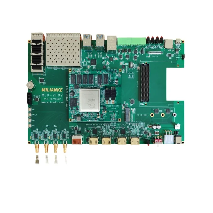 Milinker MLK-VF02-CM05: плата Xilinx Zynq MPSoC ZU15EG FPGA для обработки видео 4K 12G-SDI
Milinker MLK-VF02-CM05: плата Xilinx Zynq MPSoC ZU15EG FPGA для обработки видео 4K 12G-SDI