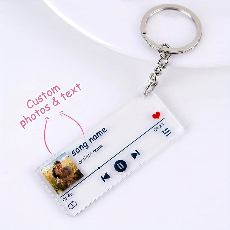 Custom Spotify Code Car Key Acrylic Keychain Custom Music Player Photo Text Spotify Code Pendant Chain Keychian Boyfriend Gift
Custom Spotify Code Car Key Acrylic Keychain Custom Music Player Photo Text Spotify Code Pendant Chain Keychian Boyfriend Gift