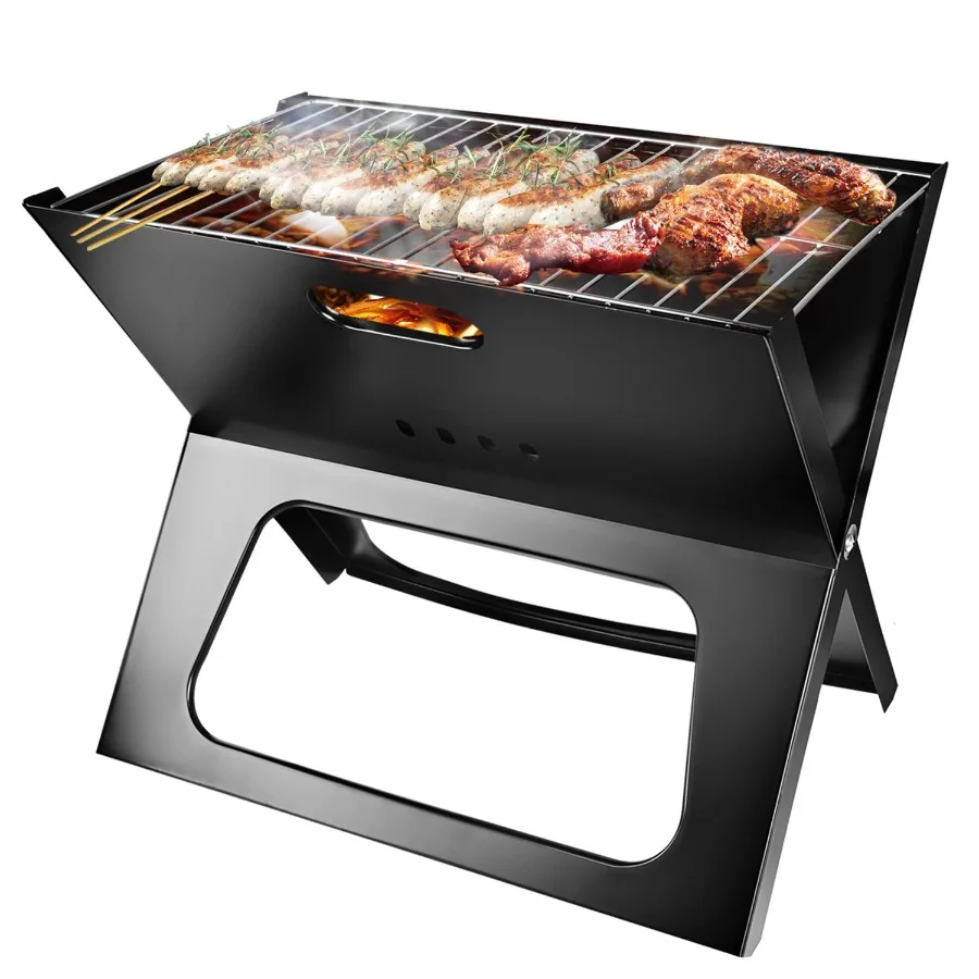 Portable BBQ Barbecue Grill Foldable Charcoal Grill Camping Garden Outdoor Travel
Portable BBQ Barbecue Grill Foldable Charcoal Grill Camping Garden Outdoor Travel