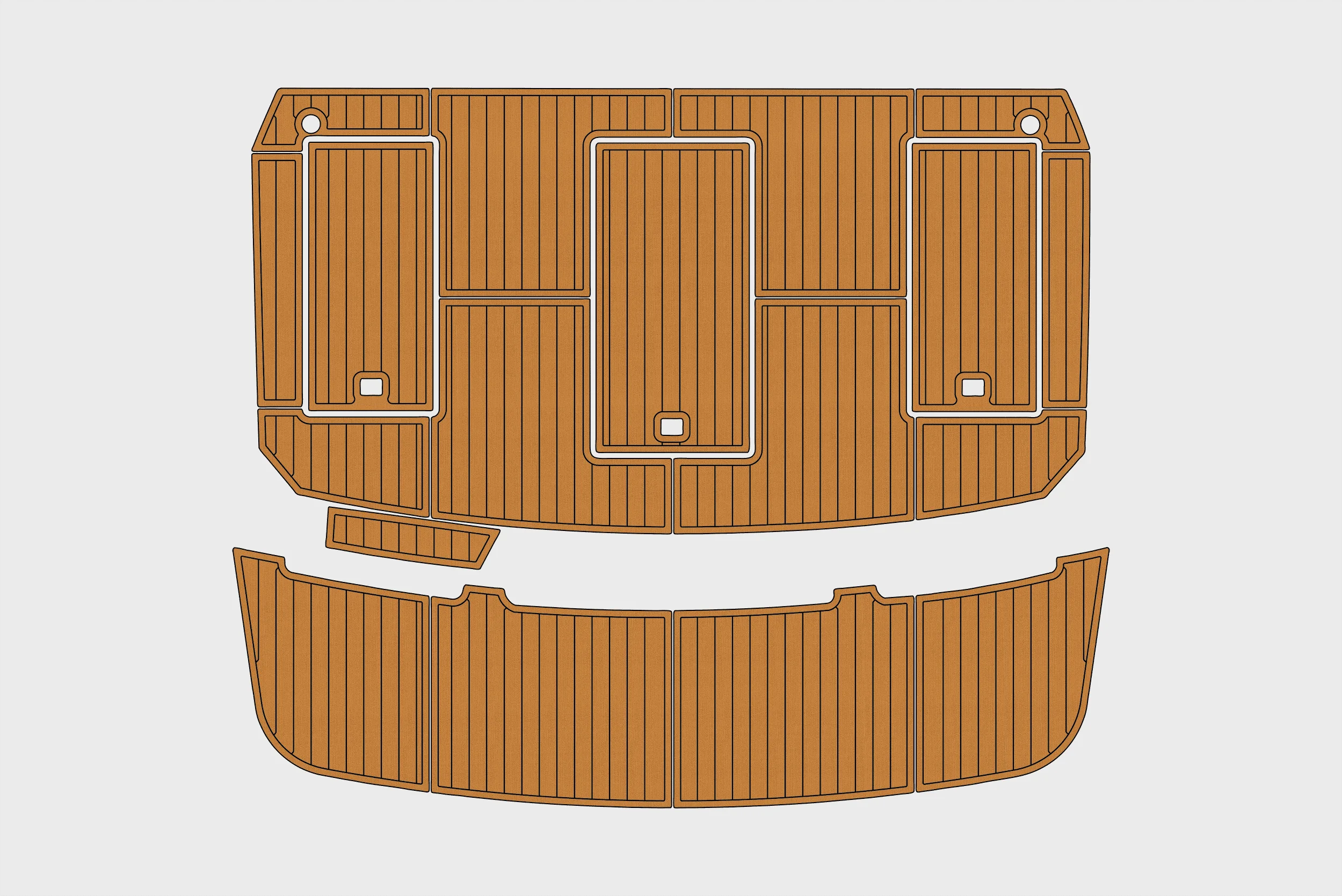 Самоклеящийся морской мат из искусственного тикового EVA-1986-1988 Carver 36 Mariner 6 мм (1/4 дюйма), нескользящая настилка для лодки для кабины
Самоклеящийся морской мат из искусственного тикового EVA-1986-1988 Carver 36 Mariner 6 мм (1/4 дюйма), нескользящая настилка для лодки для кабины