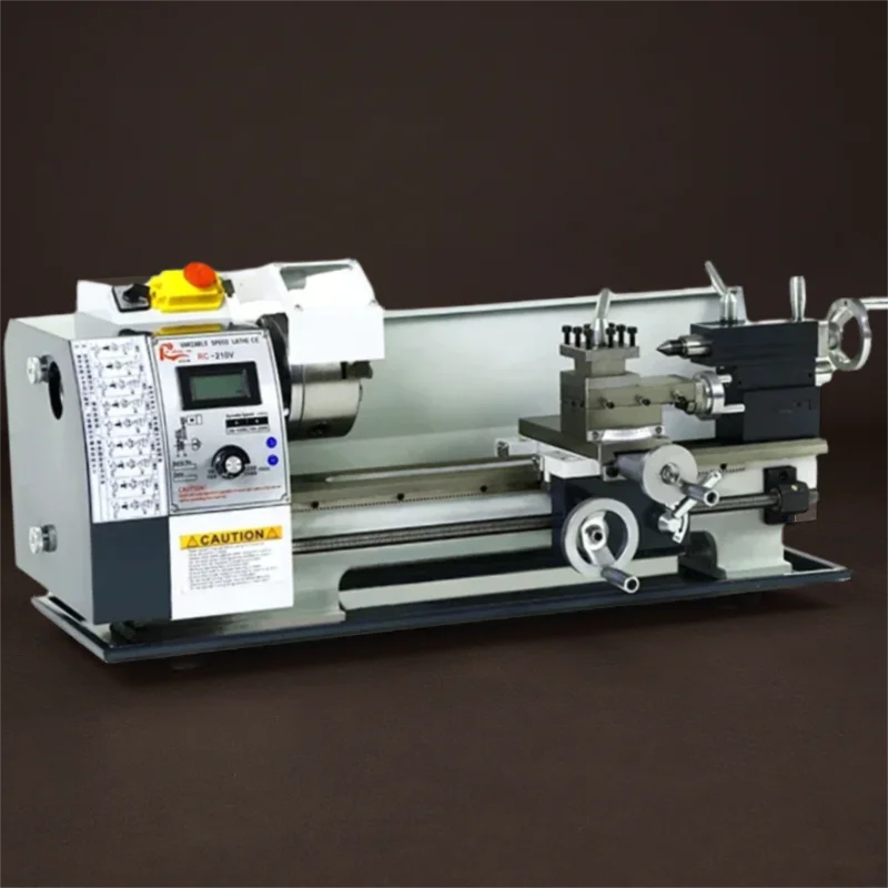 Полуавтоматический токарный станок по металлу 1100 Вт WM210, 400/600/800 мм, с автоматической нарезкой резьбы, мини-станок с ЧПУ, диаметр патрона 100/125 мм
Полуавтоматический токарный станок по металлу 1100 Вт WM210, 400/600/800 мм, с автоматической нарезкой резьбы, мини-станок с ЧПУ, диаметр патрона 100/125 мм