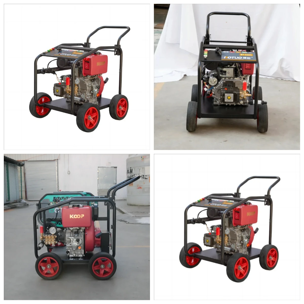 250bar High Pressure Washer BT-240Q, 10HP Powerful Motor, 18LPM Water Flow for Industrial Washing
250bar High Pressure Washer BT-240Q, 10HP Powerful Motor, 18LPM Water Flow for Industrial Washing