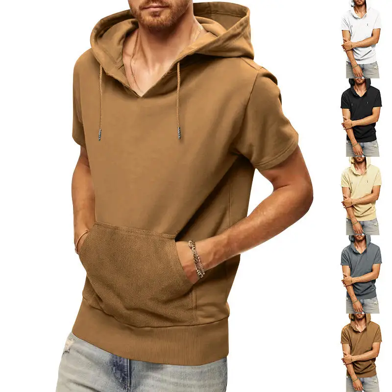 New 2024 Men's Large Size Sports Casual Sleeveless Hooded Vest Loose Short Sleeve Shoulder Pad Youth Summer Fashion Vest
New 2024 Men's Large Size Sports Casual Sleeveless Hooded Vest Loose Short Sleeve Shoulder Pad Youth Summer Fashion Vest