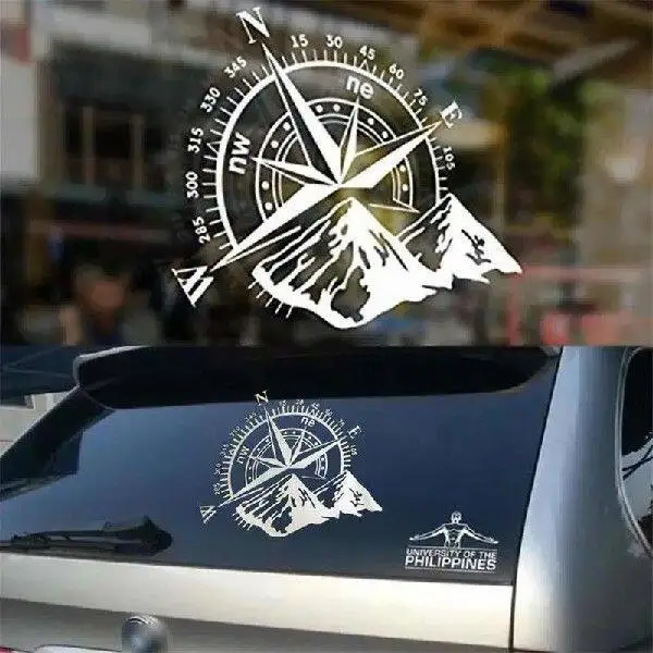 1pcs 40x32cm compass off-road vehicle sticker and sticker, car waterproof personalized car sticker
1pcs 40x32cm compass off-road vehicle sticker and sticker, car waterproof personalized car sticker