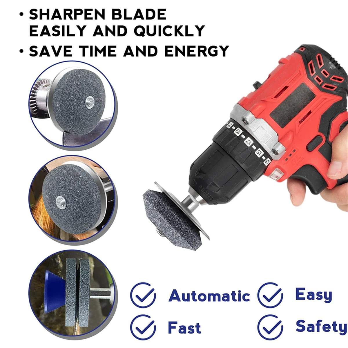 AT59 Точилка для лезвий газонокосилки для дрели, 4 шт. Точилка для лезвий косилки с балансиром лезвий, точилка для лезвий газонокосилки A
AT59 Точилка для лезвий газонокосилки для дрели, 4 шт. Точилка для лезвий косилки с балансиром лезвий, точилка для лезвий газонокосилки A