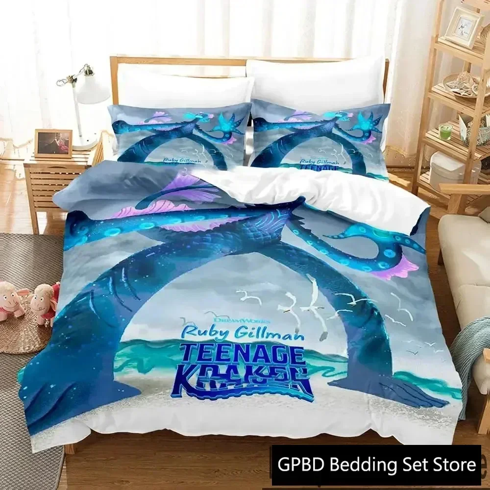 Luxury New 3D Print Cartoon Ruby Gillman Teenage Kraken Bedding Set Duvet Cover Bed Set Quilt Cover Pillowcase Size Boys Adult
Luxury New 3D Print Cartoon Ruby Gillman Teenage Kraken Bedding Set Duvet Cover Bed Set Quilt Cover Pillowcase Size Boys Adult