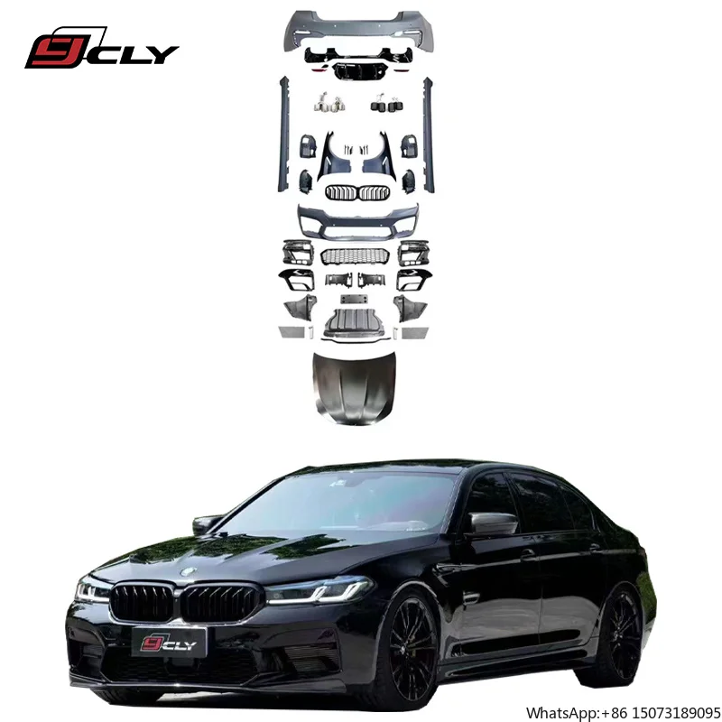 Auto Bumpr Body Kit for 5 Series G30 21-23 Modified LCI M5 Wide Body Kit Front Rear Bumpr Hood Fenders Side Skirts
Auto Bumpr Body Kit for 5 Series G30 21-23 Modified LCI M5 Wide Body Kit Front Rear Bumpr Hood Fenders Side Skirts