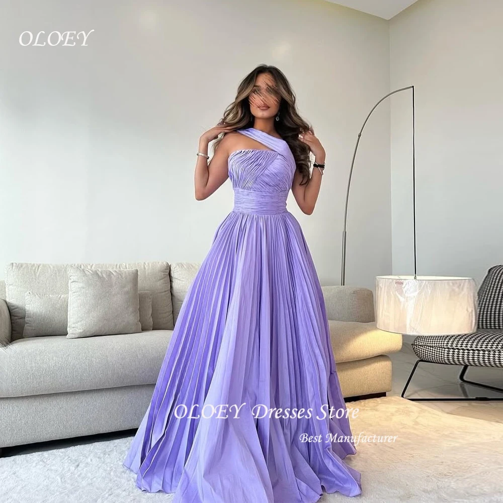 OLOEY Line A Ball Gown Purple Folds Eid Al-fitr One Shoulder Sleeve Grace Evening Dresses for Weddings Luxury Dress Custom
OLOEY Line A Ball Gown Purple Folds Eid Al-fitr One Shoulder Sleeve Grace Evening Dresses for Weddings Luxury Dress Custom
