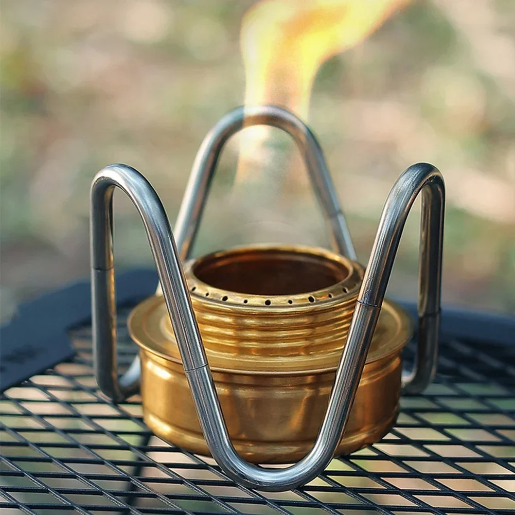 Outdoor Camping Alcohol Stove Bracket Stainless Steel Detachable Bracket Portable Creative Camping Accessories Camping Hiking
Outdoor Camping Alcohol Stove Bracket Stainless Steel Detachable Bracket Portable Creative Camping Accessories Camping Hiking