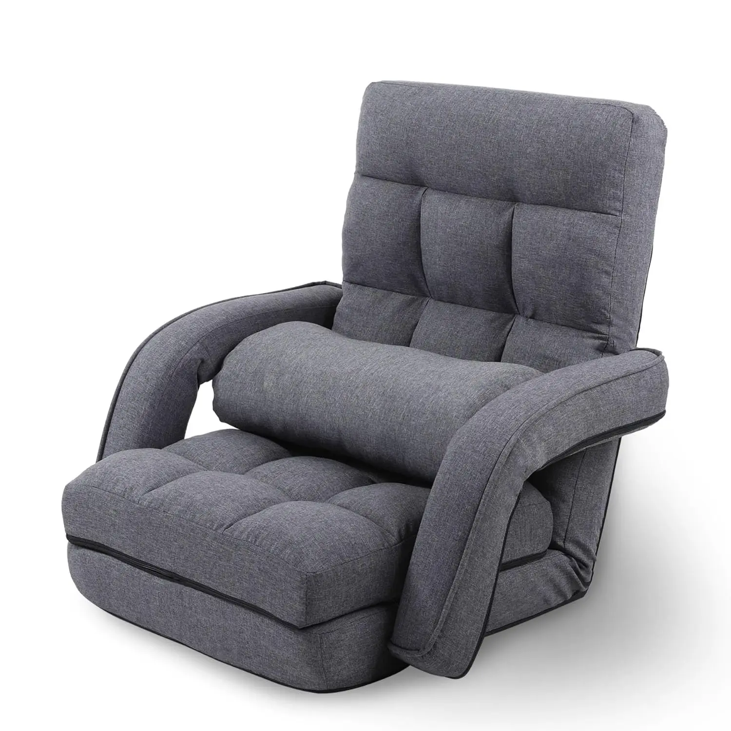 Adjustable Floor Chair for Adults with Back Suppor,5-Position Folding Lazy Sofa with Pillow, Gaming & Meditation, Customized
Adjustable Floor Chair for Adults with Back Suppor,5-Position Folding Lazy Sofa with Pillow, Gaming & Meditation, Customized