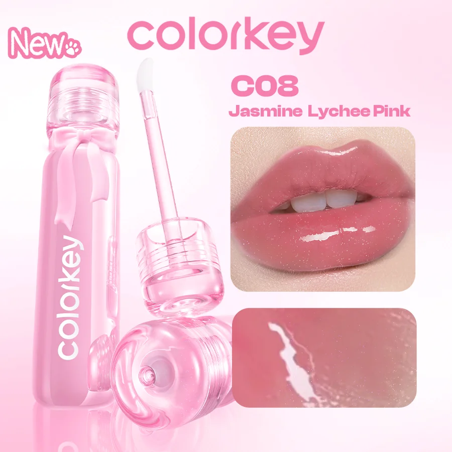 COLORKEY Moisturizing Lip Gloss, High-Gloss Mirror Finish, Plumping Nourishing Lip Oil, Non-Sticky Long-Lasting Formula
COLORKEY Moisturizing Lip Gloss, High-Gloss Mirror Finish, Plumping Nourishing Lip Oil, Non-Sticky Long-Lasting Formula