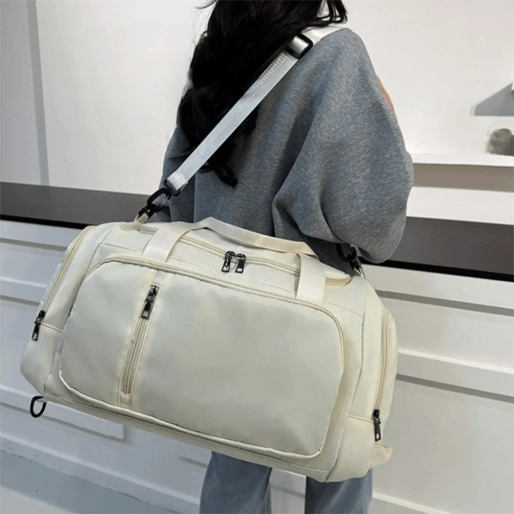 Дорожная сумка для багажа из ткани Оксфорд, многофункциональный однотонный дорожный рюкзак, большая вместительная ручная спортивная сумка для альпинизма 
Дорожная сумка для багажа из ткани Оксфорд, многофункциональный однотонный дорожный рюкзак, большая вместительная ручная спортивная сумка для альпинизма