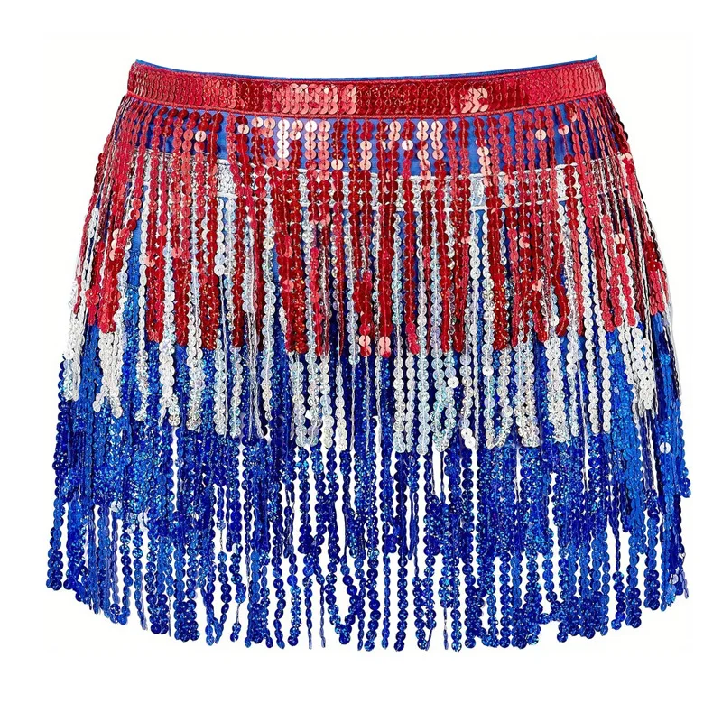 Sequin Fringed Skirt For Women Belly Dance Skirt Accessories Sequin Fringed Bohemian Belt Scarf Waist Chain Bellydance Show
Sequin Fringed Skirt For Women Belly Dance Skirt Accessories Sequin Fringed Bohemian Belt Scarf Waist Chain Bellydance Show