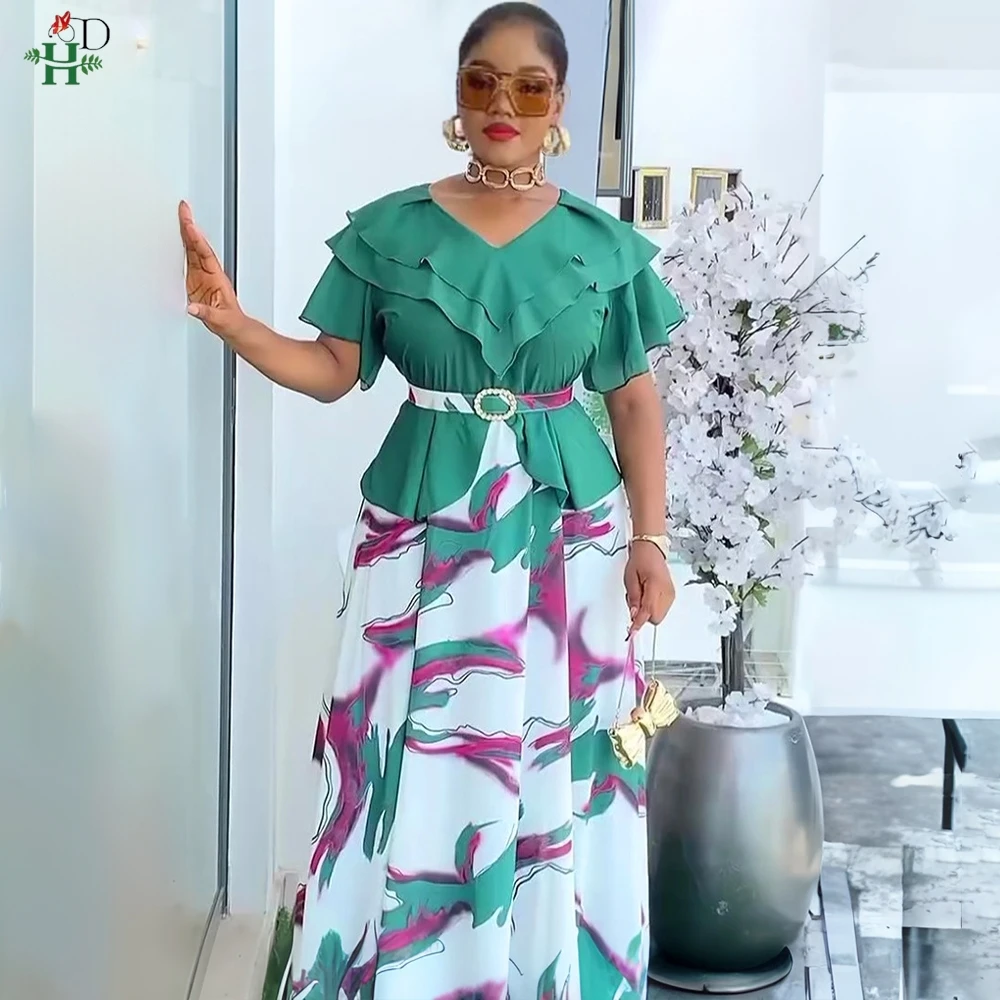 H&D 2025 New African Women`s Casual Clothes Dashiki Daily Ankara Dress Turkey Plus Size Summer Party Dresses African Maxi Grown
H&D 2025 New African Women`s Casual Clothes Dashiki Daily Ankara Dress Turkey Plus Size Summer Party Dresses African Maxi Grown