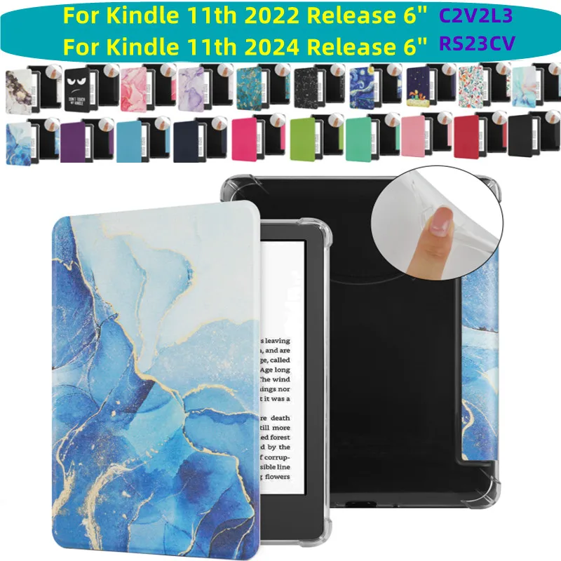 Transparent Tpu Back Case for All-New Kindle 11th Generation 2022 2024 Release RS23CV C2V2L3 6'' Ebook Clear Soft Flexible Cover
Transparent Tpu Back Case for All-New Kindle 11th Generation 2022 2024 Release RS23CV C2V2L3 6'' Ebook Clear Soft Flexible Cover