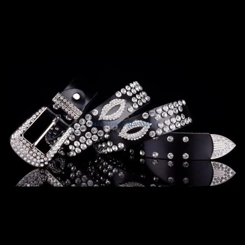 X7XB Fashion Adult Belt for Dress Sequins Waist Belt Locomotive Belt
X7XB Fashion Adult Belt for Dress Sequins Waist Belt Locomotive Belt