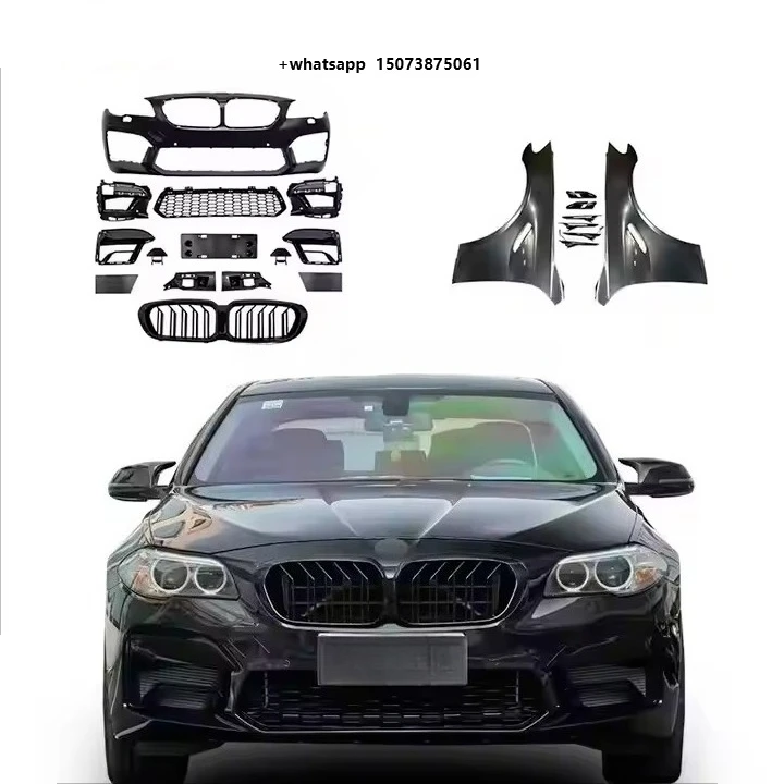 Ukiss Car Bumpers for 2010-2017 5 Series F10 F18 Upgrade 2021 M5 Body Kits Siamese Large Car Grille LED Fenders
Ukiss Car Bumpers for 2010-2017 5 Series F10 F18 Upgrade 2021 M5 Body Kits Siamese Large Car Grille LED Fenders
