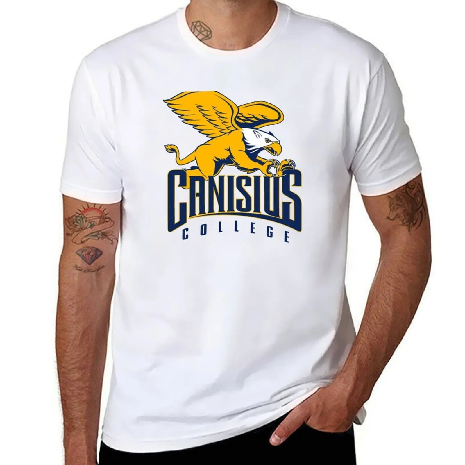 Canisius Golden Griffins T-Shirt t shirt man designer t shirts for man cotton soft T-Shirt
Canisius Golden Griffins T-Shirt t shirt man designer t shirts for man cotton soft T-Shirt