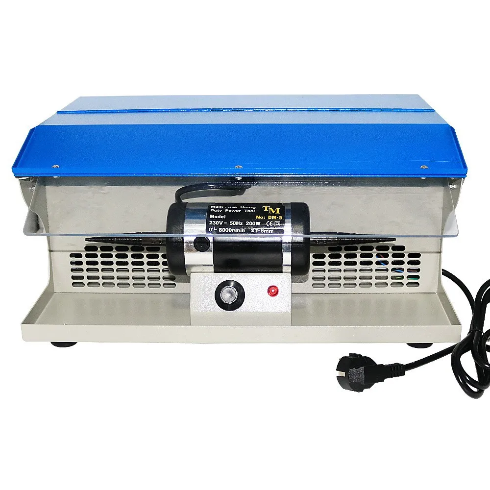 Bench Double Head Dust Suction Cloth Wheel Polisher, Adjustable Speed Desktop Jewelry Buffing Machine With LED Light, Multi-func
Bench Double Head Dust Suction Cloth Wheel Polisher, Adjustable Speed Desktop Jewelry Buffing Machine With LED Light, Multi-func