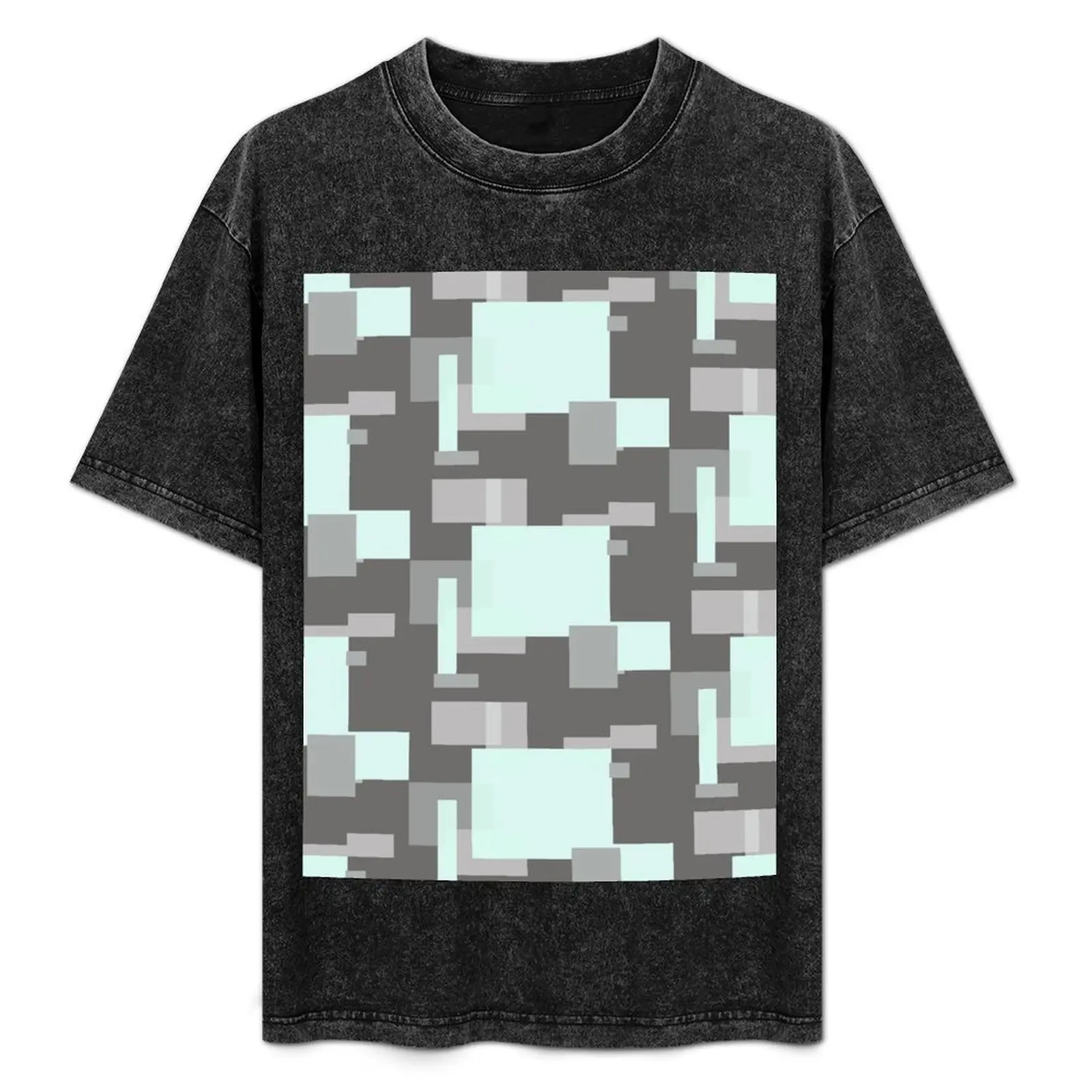 Mint Minimalism with Charcoal T-Shirt Plus Size Basic Short Sleeve Top
Mint Minimalism with Charcoal T-Shirt Plus Size Basic Short Sleeve Top